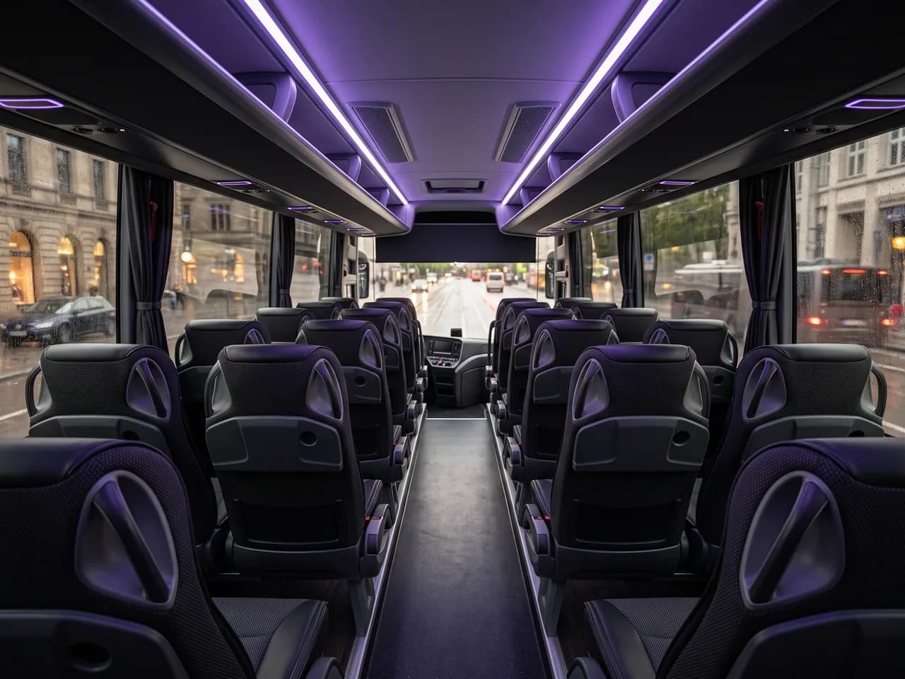 Coach and minibus group transfer